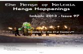 Members Only Edition Imbolc 2013 The Henge of Keltria Henge …keltria.org/acrobat/HH97-Public.pdf · 2013-06-21 · Becoming Animal - An Earthly Cosmology by David Abram Reviewed