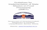 Guidelines for Implementation of State Mission on Food …emerginghimachal.hp.gov.in/themes/backend/uploads/food... · 2019-12-10 · Himachal Pradesh SNAP SHOT OF SCHEMES AND PATTERN