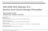 100-1000 GHz Bipolar ICs: Device and Circuit Design Principles · Rodwell and Seo, IEEE BCTM Short Course, Oct. 2011, copyright 100-1000 GHz Bipolar ICs: Device and Circuit Design