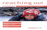 Give Hope this Holiday Season...THE QUARTERLY NEWSLETTER OF HOPELINK Give Hope this Holiday Season WINTER 2018 Dr.Tererai TrenT inspires page 3 a season of Hope page 4 2018 HoliDay