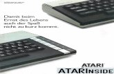 Catalogue Atari Deutschland - 1984 · ATARI 600 XL 1800 XL Computer-Systeme. Damit beim Ernst des Lebens auch der Spaß nicht zu kurz kommt. ATARI A Warrær Communications Company