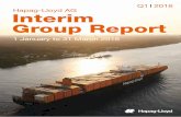 Q1 I 2016 Hapag-Lloyd AG Interim Group Report · SUMMARY OF HAPAG-LLOYD KEY FIGURES | INTERIM GROUP REPORT Q1 2016 KEY OPERATING FIGURES1) 1.1. – 31.3. 2016 1.1. – 31.3. 2015