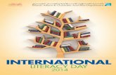 InternatIonaL Library/International Literacy Day.pdf · Adam the first man, He provided him with knowledge and gave him the abilities to think, reflect, ponder and learn. Almighty