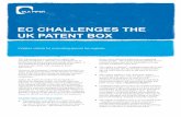 EC CHALLENGES THE UK PATENT BOX - DLA Piper/media/Files/Insights... · 2014-01-11 · patent box to impose tougher eligibility criteria than similar regimes in France, Spain and the