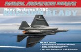 The Flagship publicaTion oF naval aviaTion since 1917 ...On the cover: An F-35C Lightning II attached to the “Argonauts” of Strike Fighter Squadron (VFA) 147 completes a flight