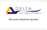 Musculo-Skeletal System · Challenge –To discover the Musculo-skeletal system … Changing lives You have applied for an assistant personal trainer position in a ... point to where