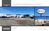 ±11,700 SF Shop & Office Space on ±7 Acres · 2019-02-21 · Lunnen Real Estate Services Inc. is a multi-state Real Estate Development, Brokerage & Investment Company with a 35-year