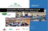 Vanuatu Green Climate Fund Readiness Program Summit · NAB GCF Profile Form (to be submitted by GCF Accredited Entities at both the concept and final proposal stages) and GCF Interim