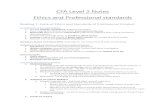 CFA Level 2 Notes - Amazon S3 · 2018-08-18 · CFA Level 2 Notes Ethics and Professional standards Reading 1: Code of Ethics and Standards of Professional Conduct 6 components of