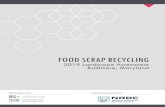 FOOD SCRAP RECYCLING - NRDC · expanded food scrap recycling, including where feasible possible expansions of community or other smaller-scale projects as well as identification of