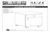 SUZI - Arrow Cabinets · SUZI Storage Sideic Page 3 Assembl Instructions Understanding How the “ARROW-LOC” Cam Fastener Works Cabinet Assembly Position bolt in pre-drilled hole