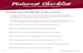 Pinterest Checklist - Blogging Butterfly · Repin from group boards and Tailwind Tribes You can build your Pinterest fairly passively, but you do need to do a little maintenance from