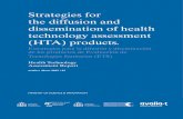 Strategies for the diffusion and dissemination of …dissemination of health technology assessment (HTA) products (Estrategias para la difusión y diseminación de los productos de