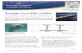 The bridge over the Caloosahatchee · DESIGN IDEAS (continued) The Caloosahatchee River is home to Florida’s second largest population of manatees. New Millennium’s innovative
