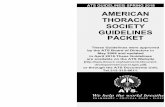 AMERICAN THORACIC SOCIETY GUIDELINES PACKET€¦ · Methodologist(s): Clinical practice guidelines require at least one methodologist, defined as an individual who has previously