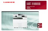MP C2003 MP C2503 - Digital Business Services & Printing ... · Print handouts, flyers and other collateral pieces in vibrant colors. Scan and share documents in moments with one-touch