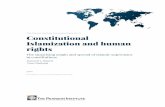 The Pearson Institute Discussion Paper No. Constitutional … · 2017-02-24 · The Pearson Institute Discussion Paper No. 11 Constitutional Islamization and human rights The surprising