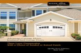 Advantage Carriage House Insulated Steel Garage Doors With ... · Insulated Steel Garage Doors For homeowners or home builders who want the timeless look of carriage house doors,