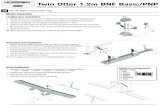 Twin Otter 1.2m BNF Basic/PNP - Tower Hobbies Twin Otter 1.2m BNF Basic/PNP Manual addendum / Ergأ¤nzung