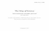The Way of Sciencescienceway.ru/d/706321/d/the_way_of_science_no_2_36_february.pdfISSN 2311-2158. The Way of Science. 2017. № 2 (36). 3 УДК 57+67.02+631+330+80+340+371+61+316+551