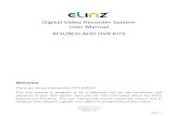 Digital Video Recorder System User Manual 4CH/8CH AHD DVR … User Manual.pdf · Digital Video Recorder System User Manual 4CH/8CH AHD DVR KITS Welcome Thank you for purchasing Elinz