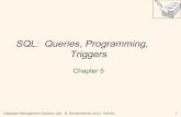 SQL: Queries, Programming, Triggers · SQL: Queries, Programming, Triggers Chapter 5. Database Management Systems 3ed, R. Ramakrishnan and J. Gehrke 2 Introduction We now introduce