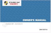ZN150T-9 Owners' Manual - SSR Motorsports · 4. Lights Switch lights are Off. light' tail light, license light and meter light are on, :Head light, tail light, license light, meter
