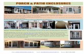 PORCH & PATIO ENCLOSURES...Web: Email: INFO@PORCHENCLOSURE.CA Phone: (647) 930-1699 Porch and Patio Enclosures, Patio Roofs, Carports from company ENTRYDOORS-TORONTO. Many homes have