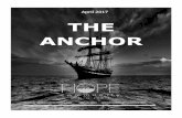 THE ANCHOR - Hope Church Lincoln · I’ll let you catch up for a moment to that last sentence. ... I can’t believe this is the last time I will write for the anchor I can’t even