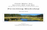 CWA Section 404 and 401 Permitting Workshop …...2018/05/22  · Overview 3 Also, Lake Washington, Lake Washington Ship Canal, Lake Union, Samish River,and many more. Lists of Navigable