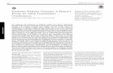 Diabetic Kidney Disease: A Report · Diabetic Kidney Disease: A Report From an ADA Consensus Conference Diabetes Care 2014;37:2864–2883 | DOI: 10.2337/dc14-1296 The incidence and