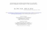 LOCAL RULES Rules 7-1-18.pdf · Local Criminal Rule 1-1 - Bail in Criminal Cases ..... 89 Local Criminal Rule 2-1 - Standard Orders in Criminal Cases ... Local Criminal Rule 9-1 -
