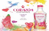Rum like you´ve never tried before · If you like intense ﬂavours, Corazon Rosso is made for you. How to make it: 2 oz Corazón Guajiro 1 Schweppes Pink Pepper Tonic 1 Slice of