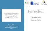 democracy and art - eTwinning...DEVELOPING DEMOCRATIC CITIZENRY: LIMITS AND POTENTIALS OF ART EDUCATION IN CYPRUS Dr. Tereza Markidou Art Educator, Ministry of Education and Culture
