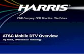 ATSC Mobile DTV Overvie · •IP based mobile payload –Supports stream and non real time file delivery –Enables cross media compatibility –Utilizes efficient AVC h.264 video