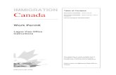 IMMIGRATION Canada Work Canada. Number required: Temporary resident visa (if a study permit is not required)