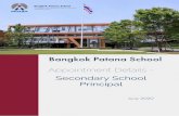 Bangkok Patana School · Inspired to improve global sustainability Respectful contributors to digital ... Tennis Courts and four full-size 11-a-side football pitches (in addition