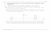 3 Characterization of Communication Signals and Systemselec564/chapter3.pdf · 2009-08-28 · 3 Characterization of Communication Signals and Systems 3.1 Representation of Bandpass