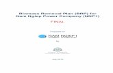 Biomass Removal Plan (BRP) for Nam Ngiep Power Company ... · Biomass Removal Plan (BRP) 1 FINAL-9 Analysis and Section of Biomass Removal Options A number of options for biomass