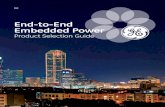 End-to-End Embedded Power - BM Energie · Embedded Power • Products for AC-DC OEM embedded power for datacom, telecom, medical and industrial applications. • Products for DC-DC