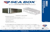Two Full Side Opening 20’ X 8’ Dry Freight ISO Cargo Container · Metric 6,058 5,950 2,4382,113 2,224 1,989 5,613 TARE WEIGHT PAYLOAD GROSS WEIGHT CUBIC CAPACITY Lbs 8,050 44,860