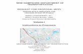 NEW HAMPSHIRE DEPARTMENT OF …...NHDOT Interstate 93 Exit 4A Project 13065 Final RFP – Addendum #2 Page 6 Volume 1 – Instructions to Proposers July 8, 2020 Instructions to Proposers