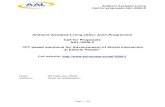 AAL-2009-2 Call for proposals PUBLIC · Call for proposals AAL-2009-2 Page 3 / 20 AAL Joint Programme – Call for Proposals 2009 ... end-users2. Projects funded under the AAL Joint