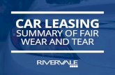CAR LEASING · At the end of your van or minibus leasing contract your vehicle will be inspected. Normal usage can inevitably result in a few scratches and bumps. Finance companies