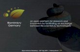 an open-platform for research and Biomimicry Germany · Biomimicry Germany an open-platform for research and innovation by facilitating an exchange between life-scientists & technologists