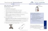 Technical Datasheet - Home - Delta Mobrey · 316 stainless steel diaphragm, process connection and Viton O-ring seal. A 316 stainless steel diaphragm, process connection and Nitrile