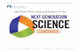 HS Physics Scope and Sequence 8.13.14 PrintVersion · 1200 First Street, NE | Washington, DC 20002 | T 202.442.5885 | F 202.442.5026 | HighSchool!Physics!Scope!andSequence!forthe!