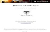 McLaren Support Centre - mclarenint.com · Page 1 of 8 McLaren Support Centre Procedures & Contacts McLaren Technologies Asia Pacific Pte Ltd McLaren International Pty Ltd McLaren