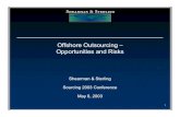 Offshore Outsourcing – Opportunities and Risks/media/Files/NewsInsights/...4 Are Offshore Deals Different? Key Drivers for Outsourcing Business Drivers Reduce Costs Flexibility to