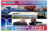 INTERNATIONAL CENTRE · 2020-01-01 · 3 COURSE CATALOGUE Email: info@iccdcanada.org CONTACTS ˜e Programme Co-ordinator International Centre for Capacity Developmen 4 Robert Speck